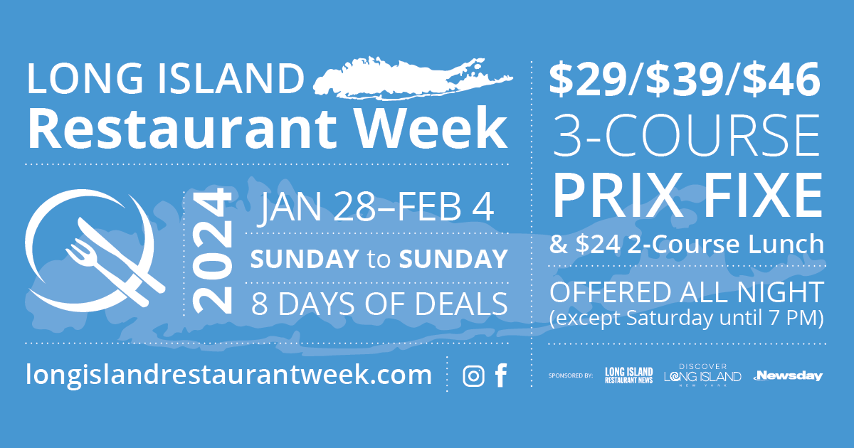 LIRW Marketing Materials Long Island Restaurant Week