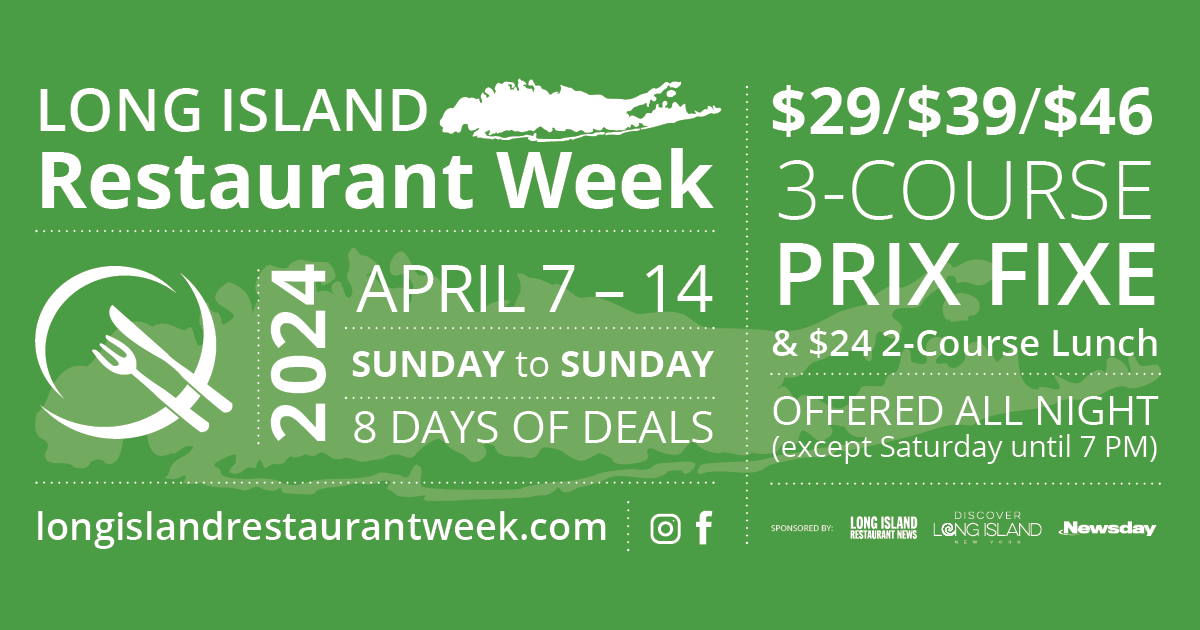 LIRW Marketing Materials Long Island Restaurant Week