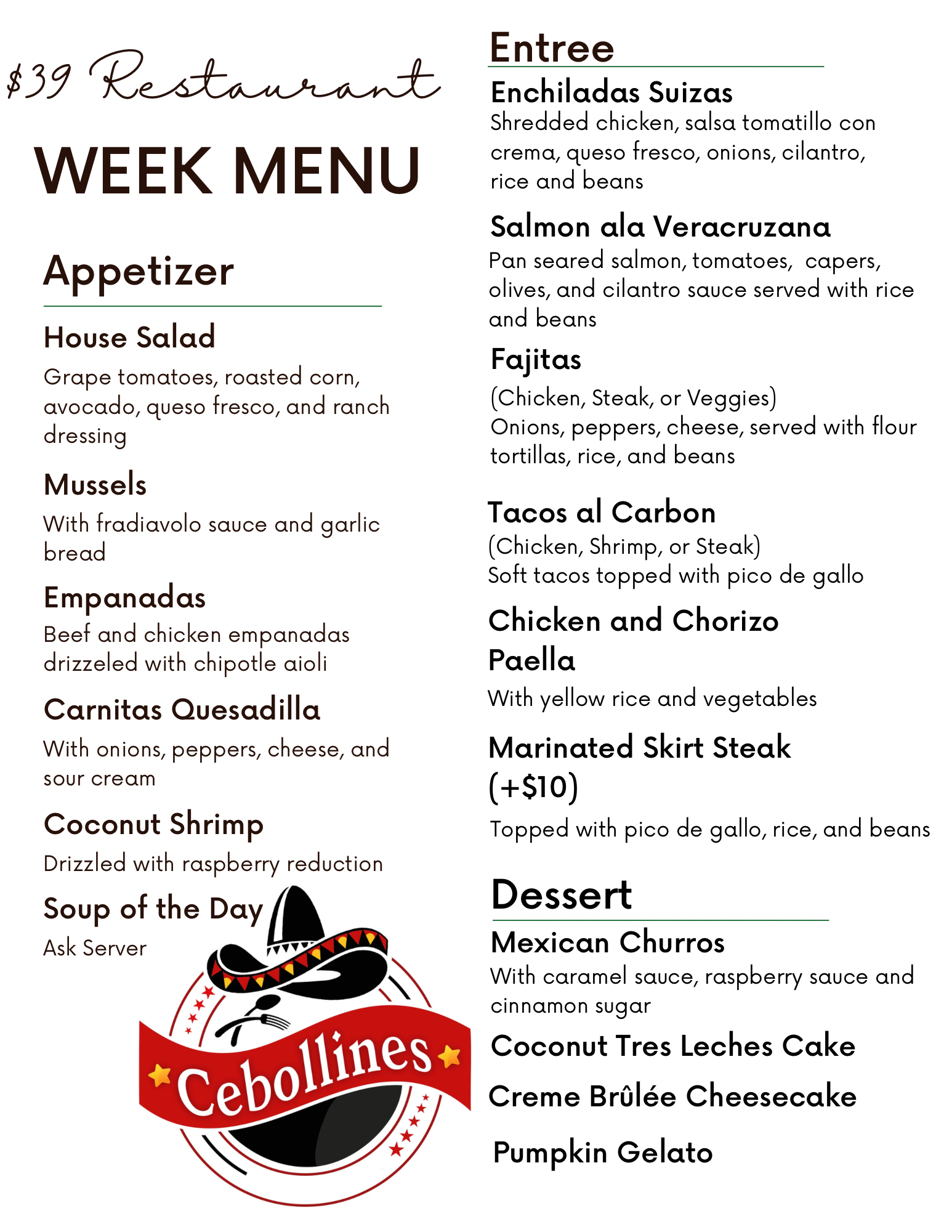 Suffolk County Long Island Restaurant Week